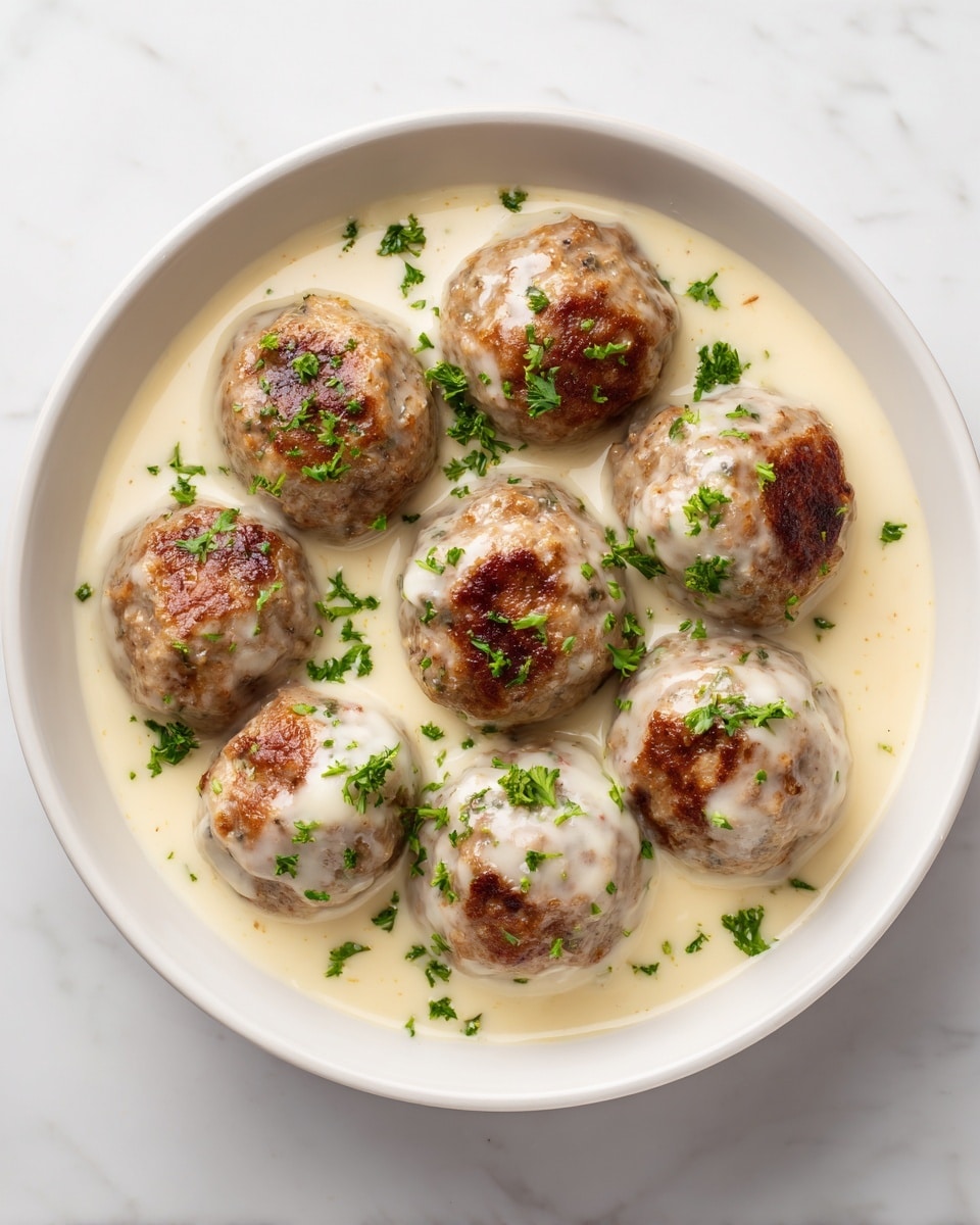 Creamy Turkey Meatballs Recipe - Recipe Image