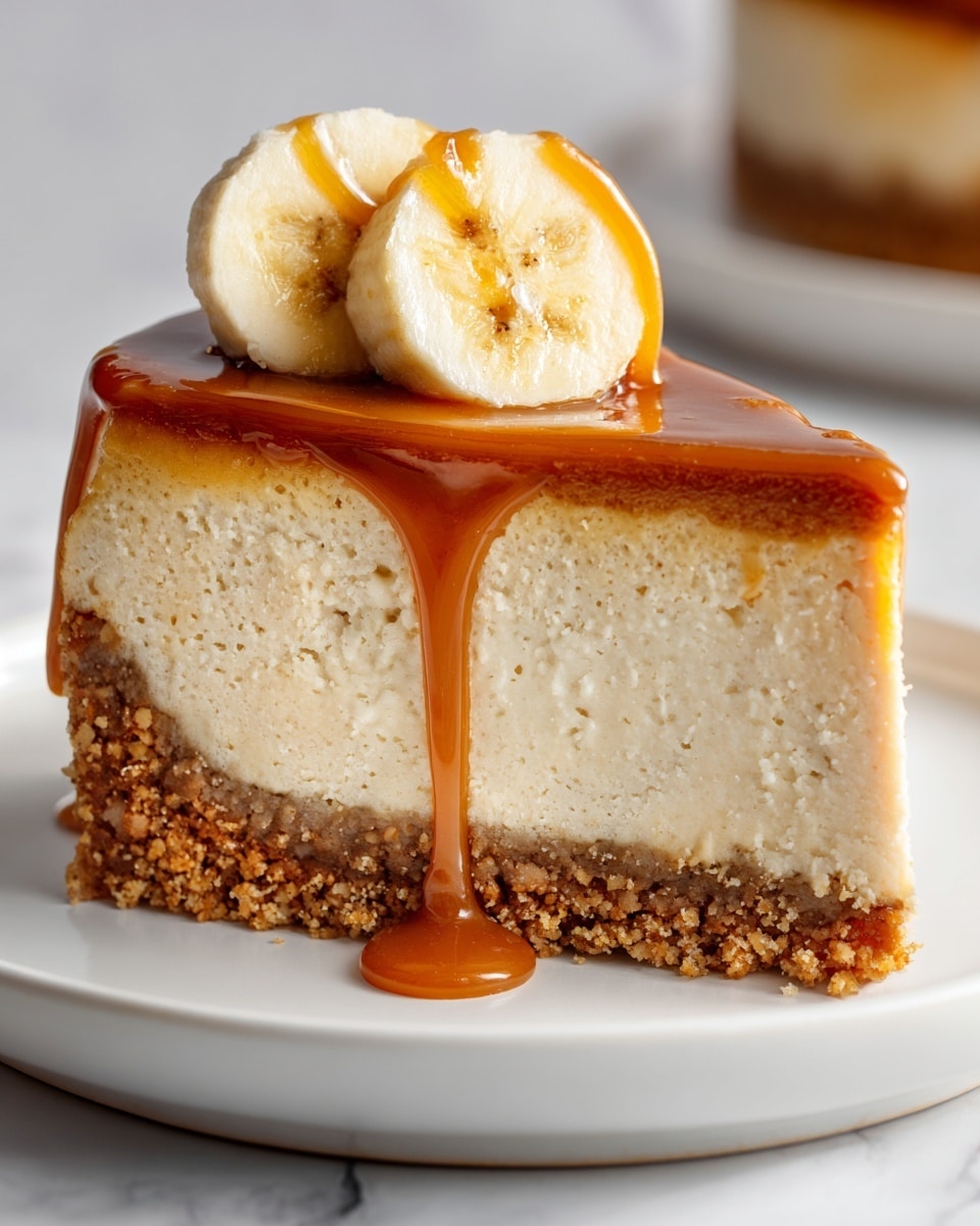 Banana Greek Yogurt Cheesecake Recipe - Recipe Image