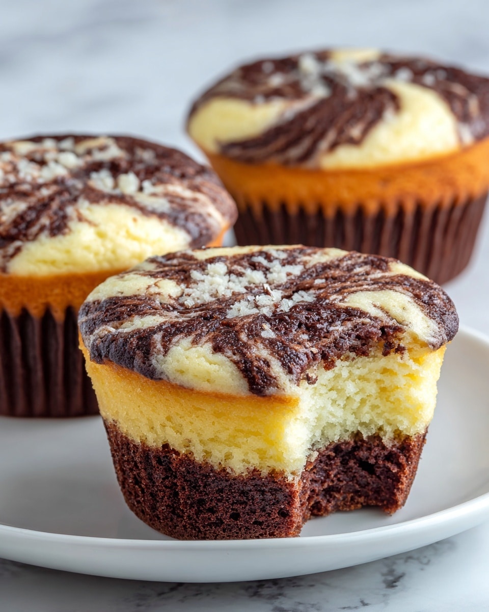 Chocolate and Espresso Babka Muffins Recipe - Recipe Image