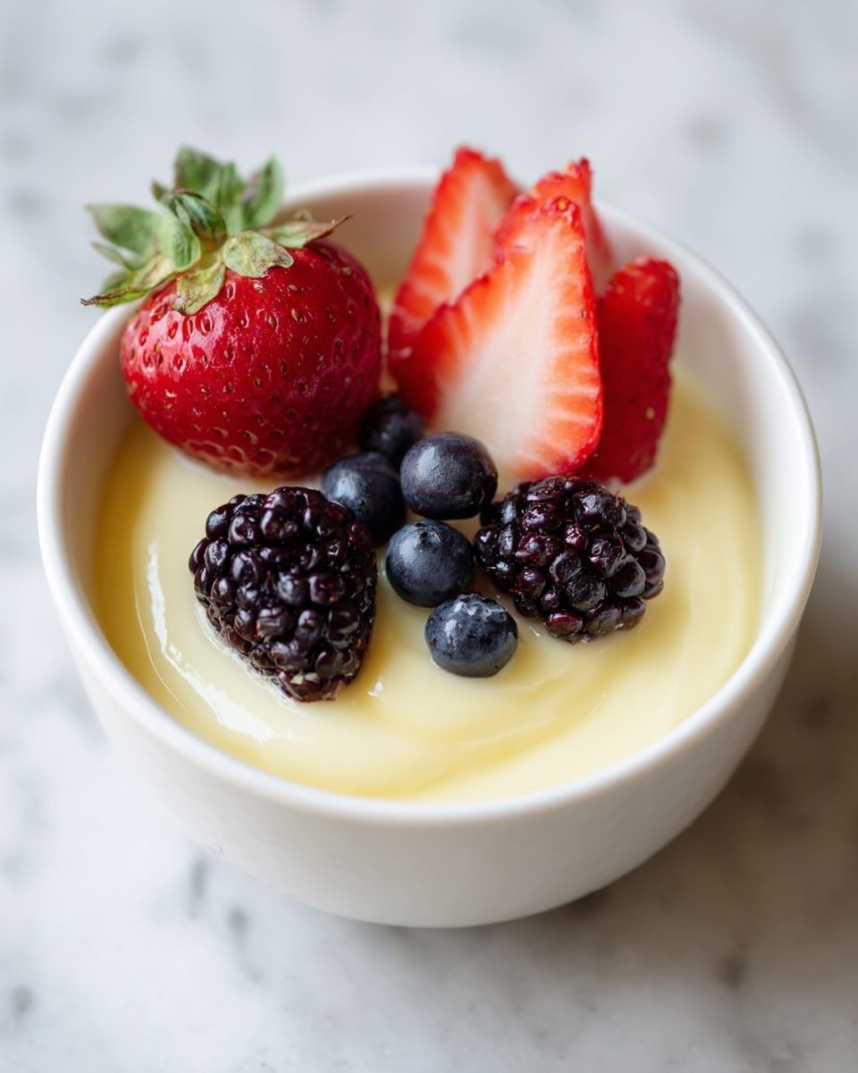 Homemade Custard Recipe - Recipe Image