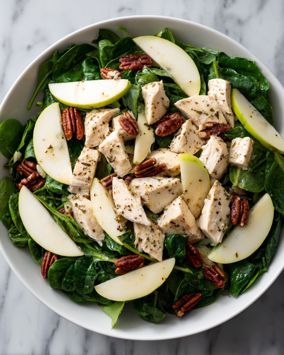 Apple Walnut Chicken Salad Recipe - Recipe Image