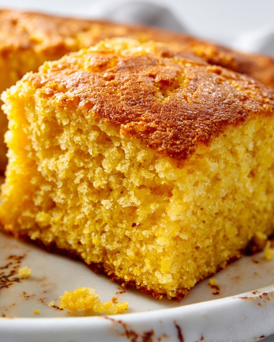 Easy Southern Cornbread with Buttermilk Recipe - Recipe Image