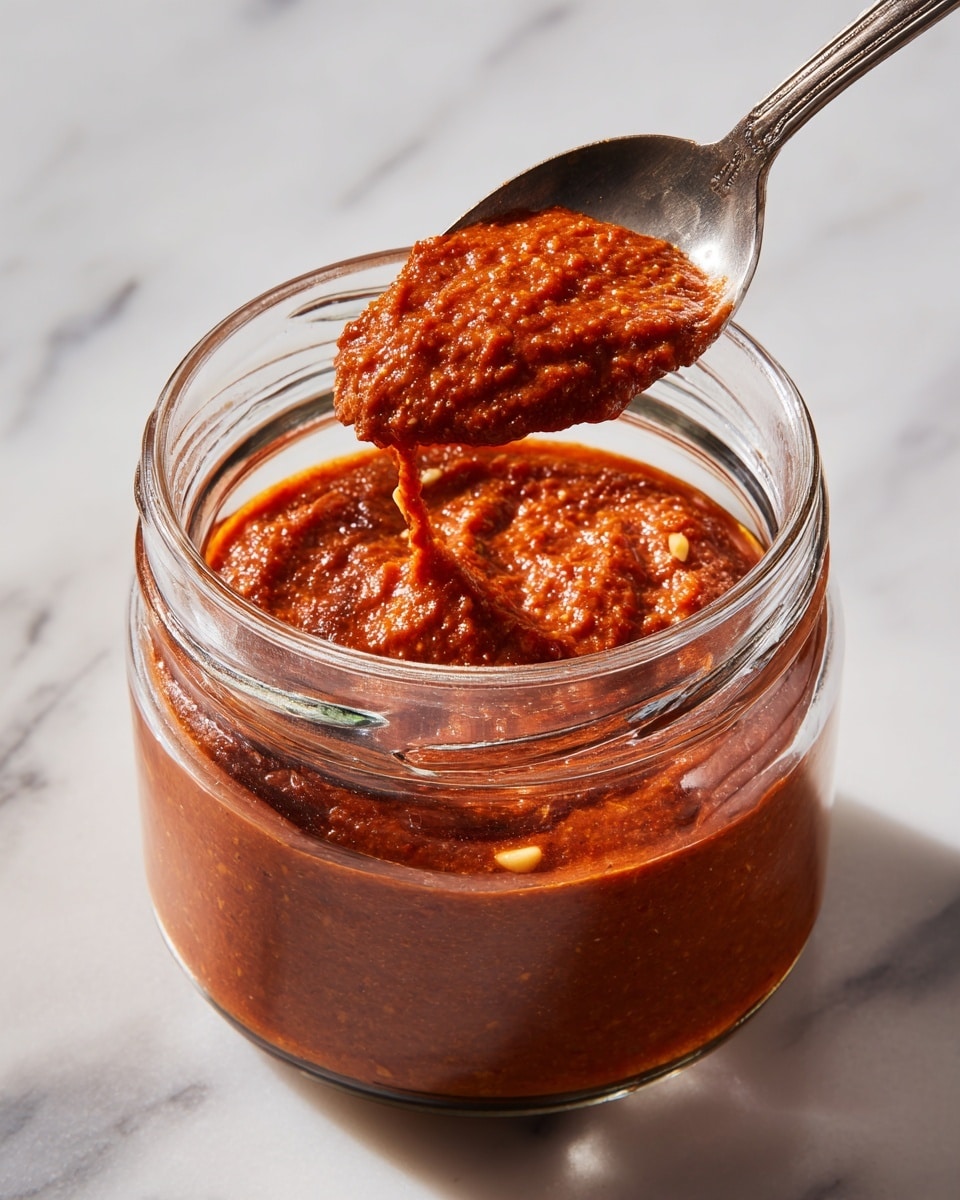 Best Pesto Rosso Spaghetti Pasta Recipe - Recipe Image