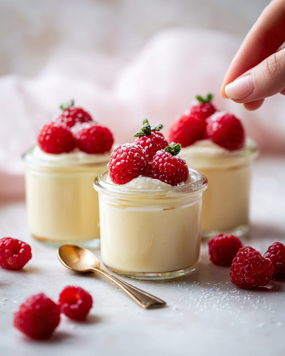 Creamy Vanilla Pudding Mousse Dessert Recipe - Recipe Image