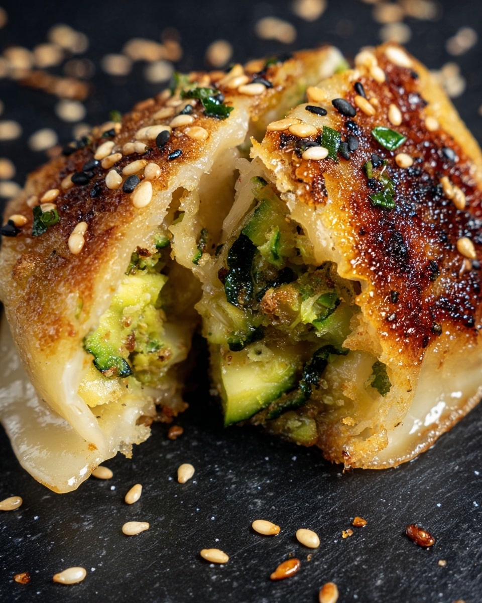 Vegan Zucchini Dumplings Recipe - Recipe Image