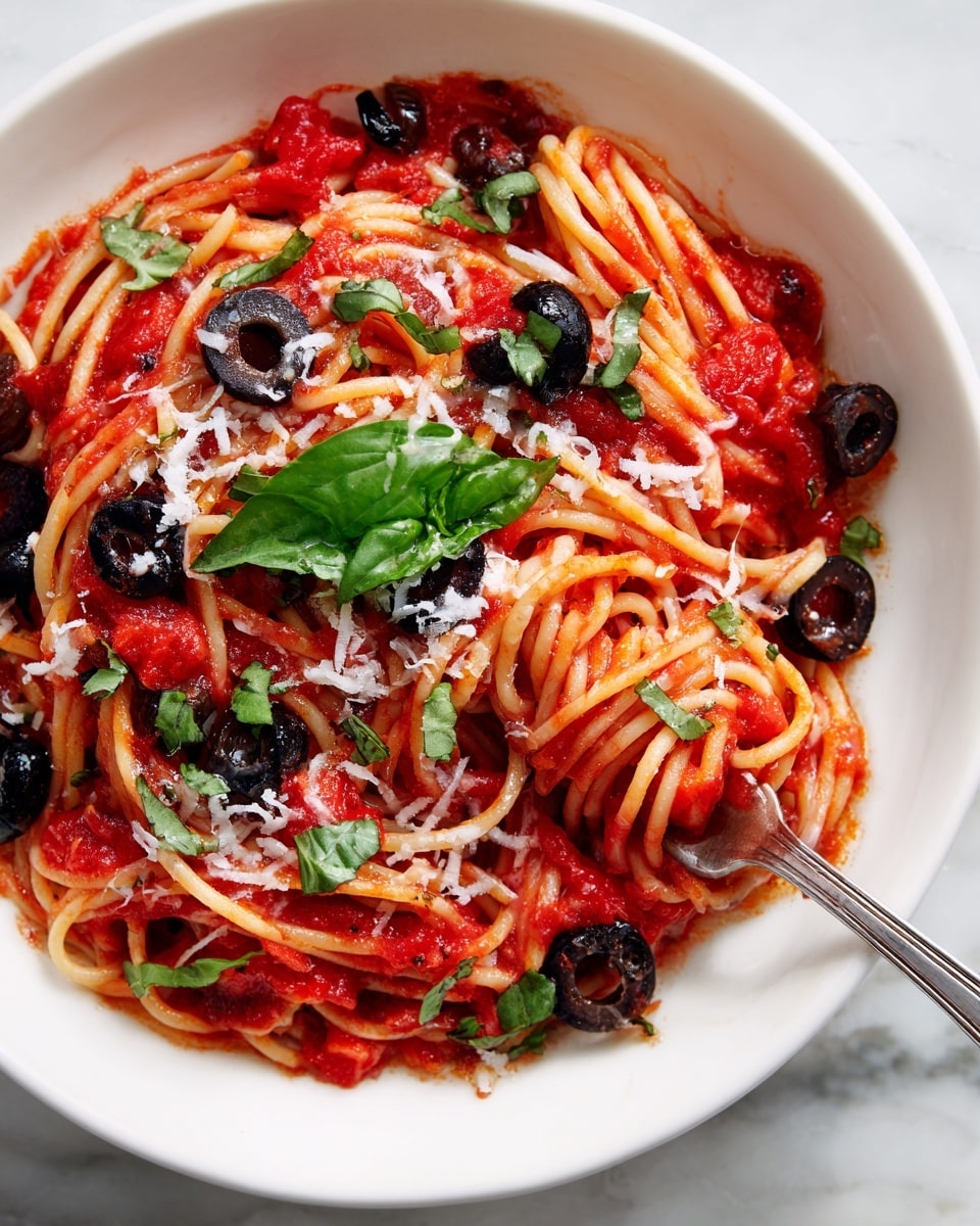 Spicy Eggplant Pasta Recipe - Recipe Image
