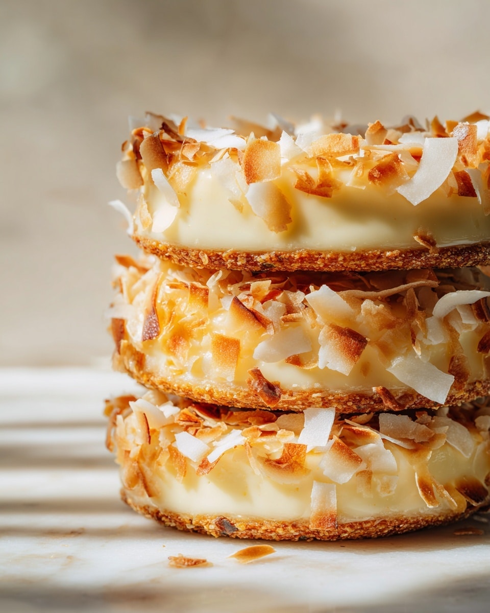 Coconut Lemon Curd Cookies Recipe - Recipe Image