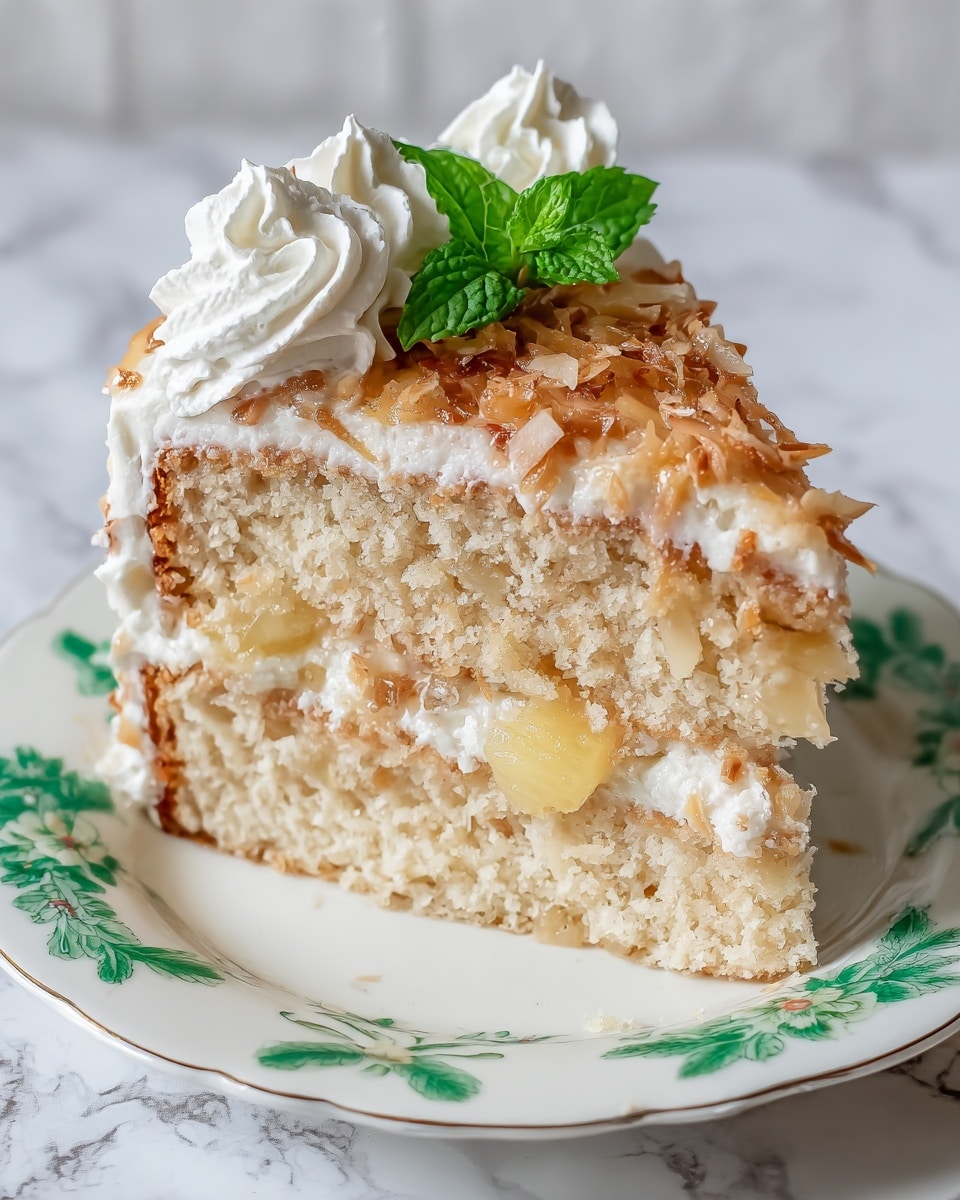 Weight Watchers Pineapple Angel Food Cake Recipe - Recipe Image