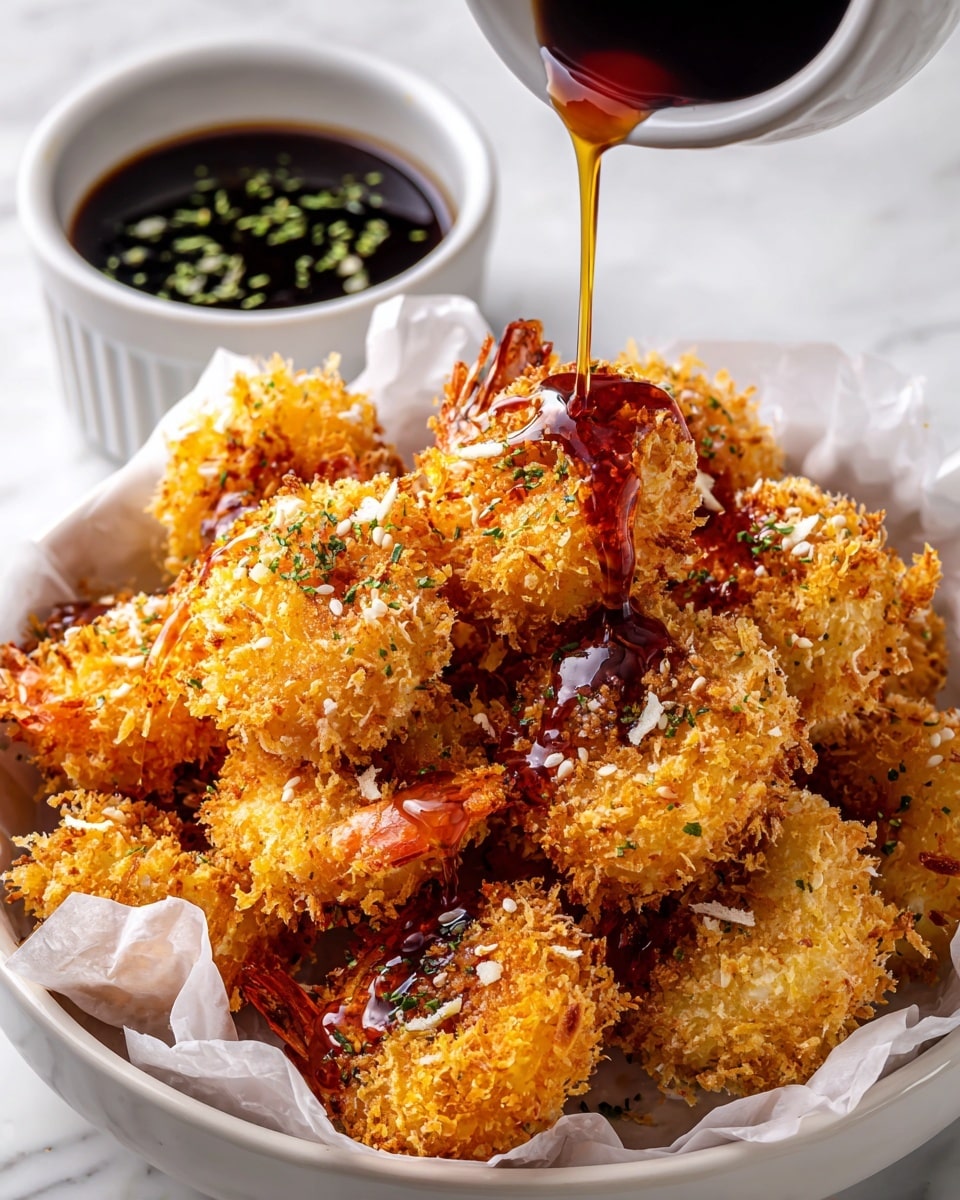 Hot Honey Fried Shrimp Recipe - Recipe Image