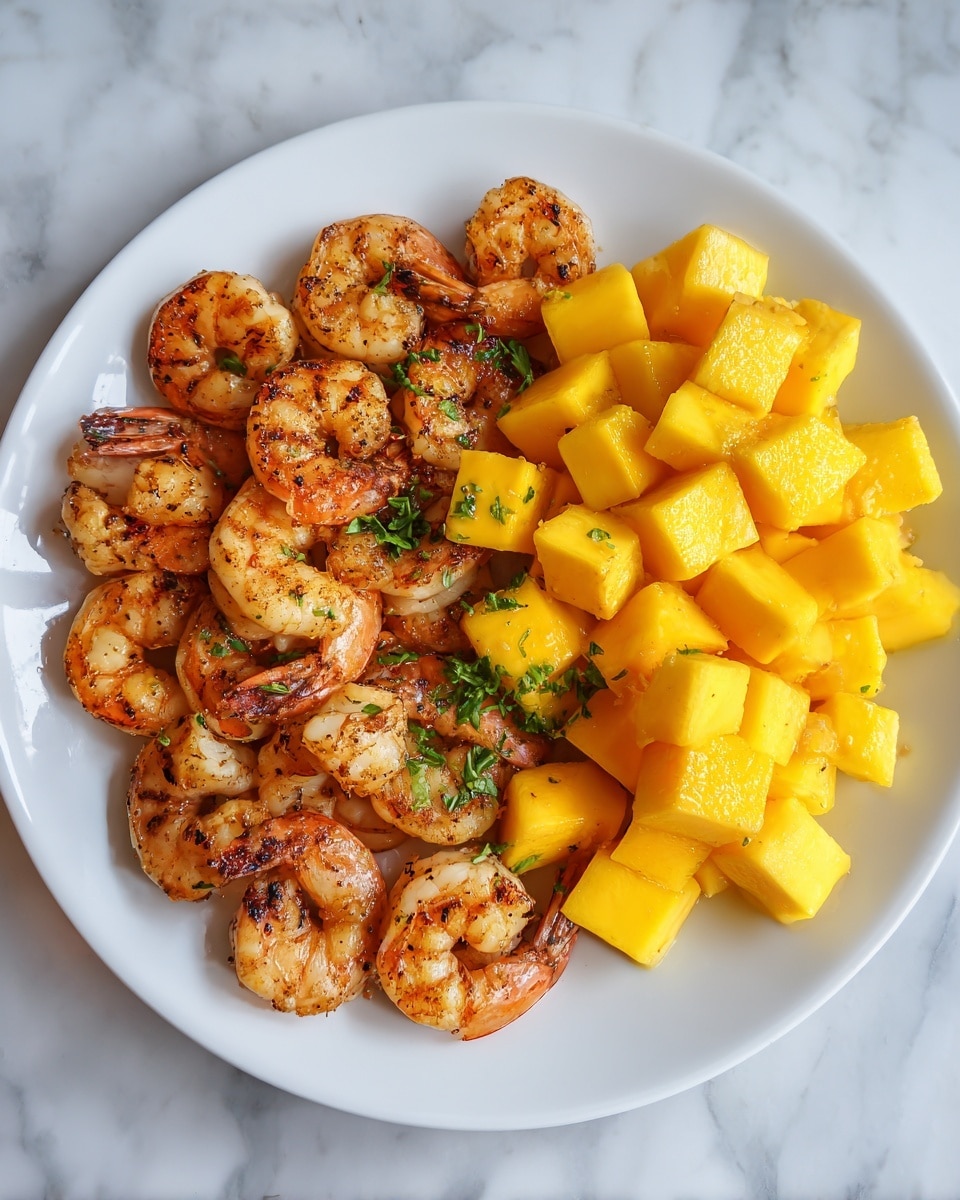 Mango Jalapeño BBQ Shrimp Recipe - Recipe Image