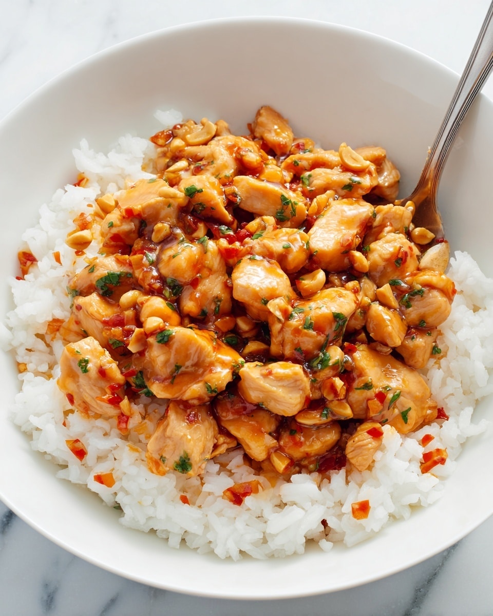 Cooker Peanut Chicken: A Delicious and Easy Slow Cooker Recipe - Recipe Image
