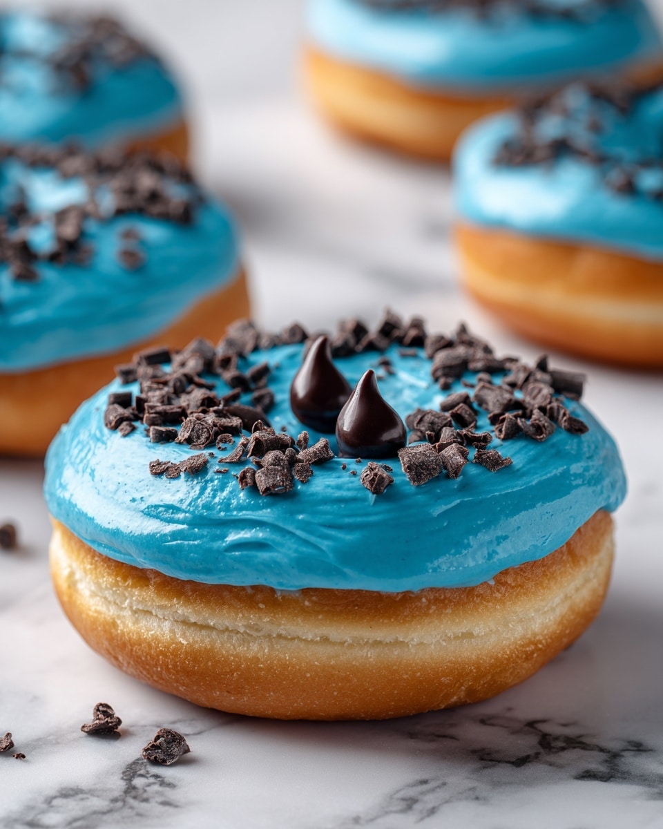 Cookie Monster Cinnamon Rolls Recipe - Recipe Image