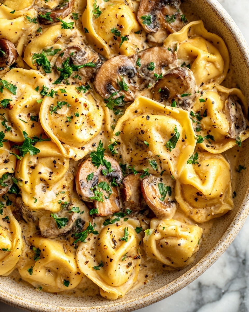 Philly Cheesesteak Tortellini Pasta Recipe - Recipe Image