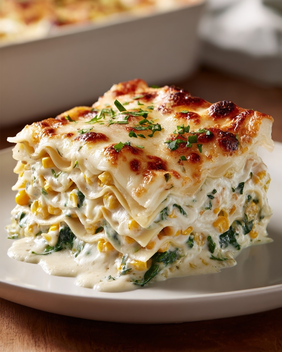 Springtime White Lasagna Recipe - Recipe Image