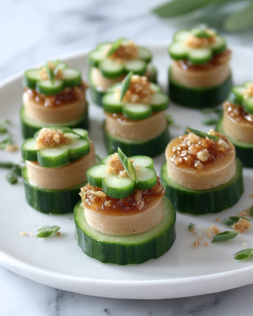 Tuna Cucumber Bites Recipe - Recipe Image