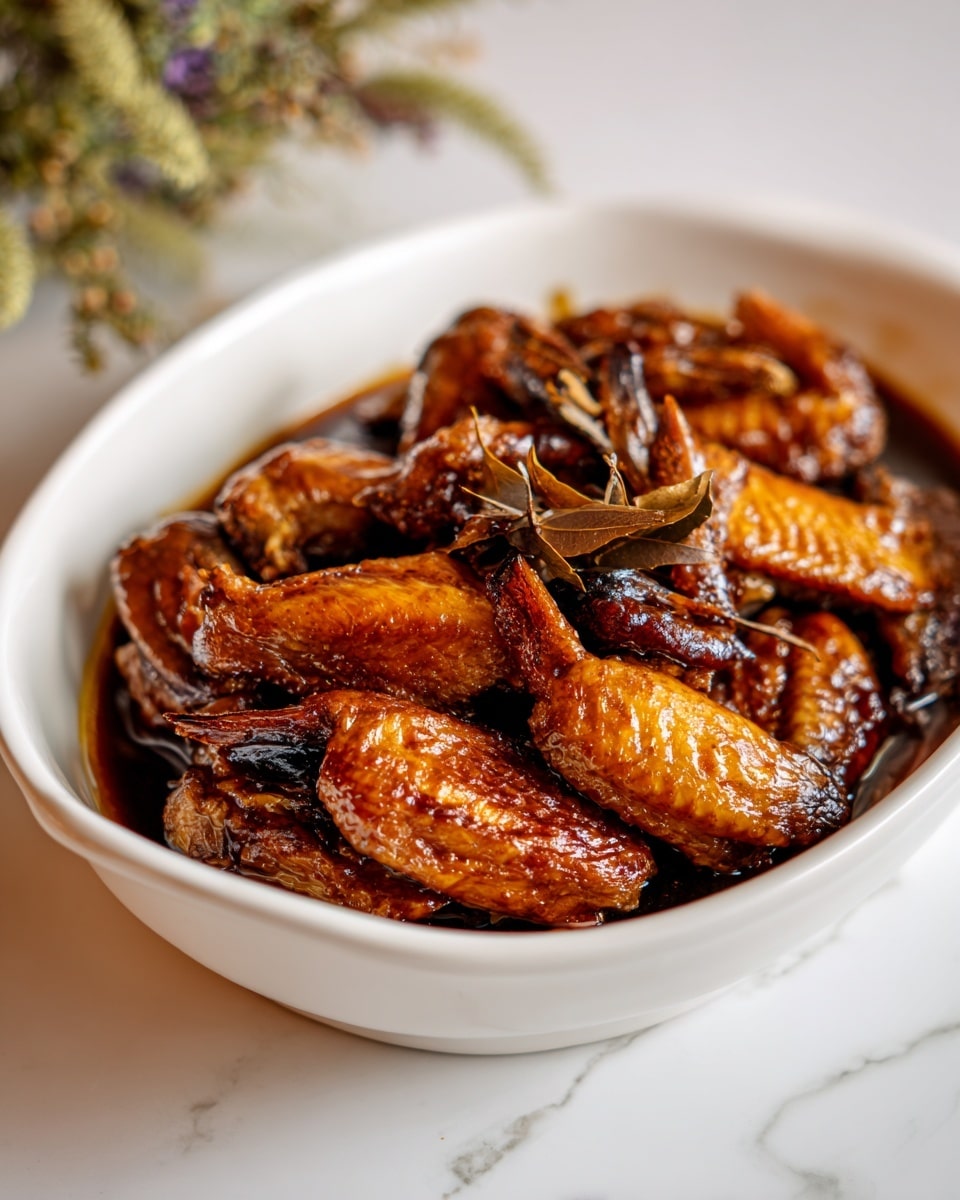 Honey Baked Turkey Wings Recipe - Recipe Image