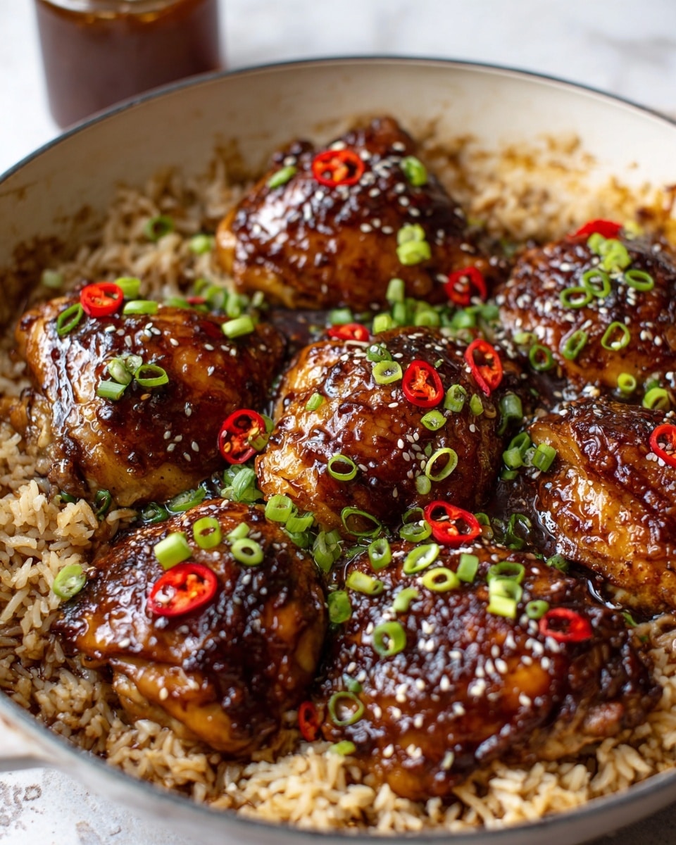 Honey Soy Baked Chicken Thighs Recipe - Recipe Image