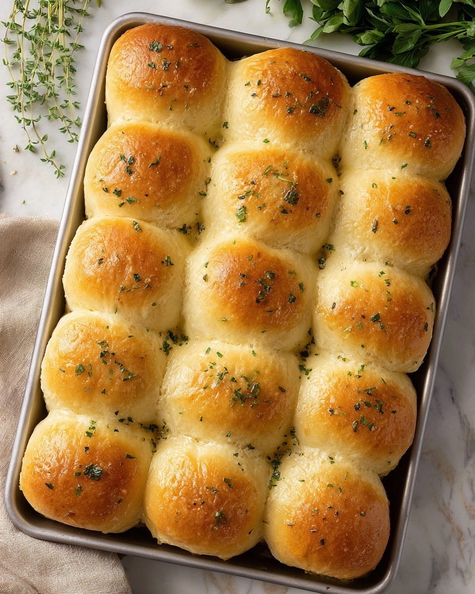Grandma's Rosemary Dinner Rolls Recipe - Recipe Image