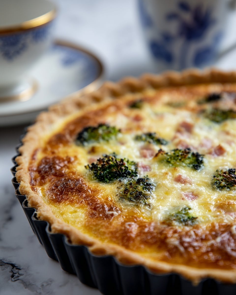 Broccolini Frittata with Bacon and Parmesan Recipe - Recipe Image