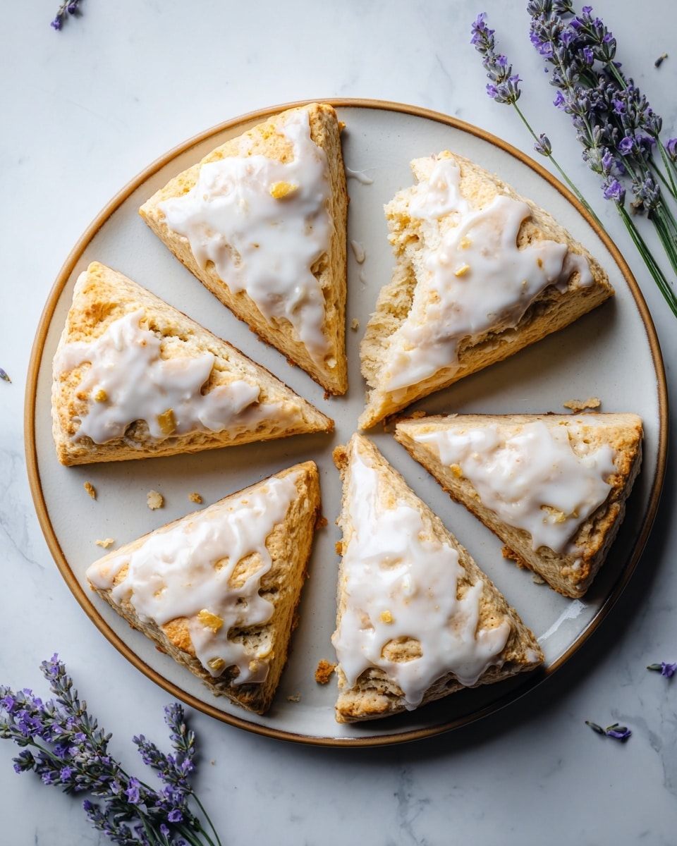 Perfect Lemon Lavender Scones Recipe - Recipe Image