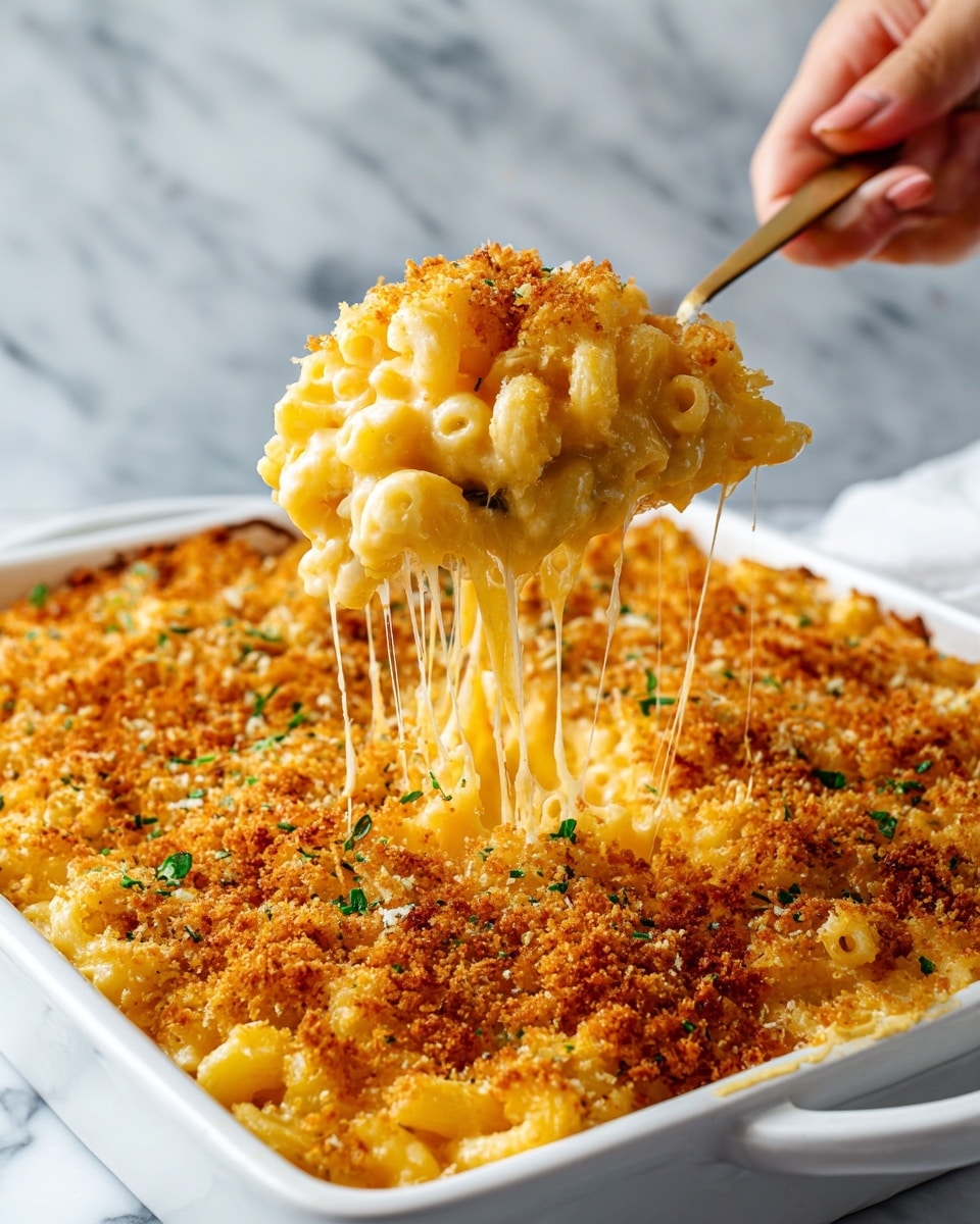 The BEST Homemade Baked Mac and Cheese Recipe - Recipe Image