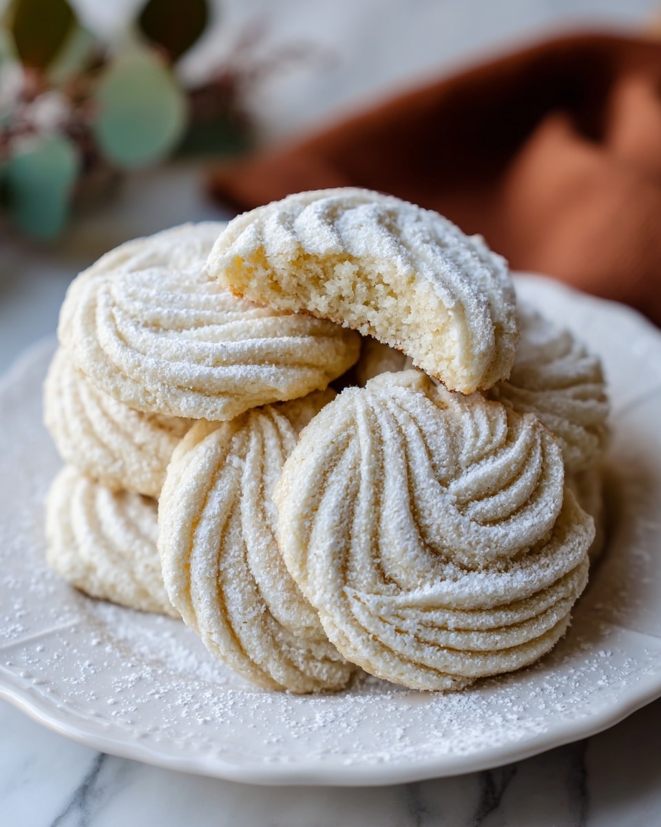 Sweetened Condensed Milk Snowball Cookies Recipe - Recipe Image
