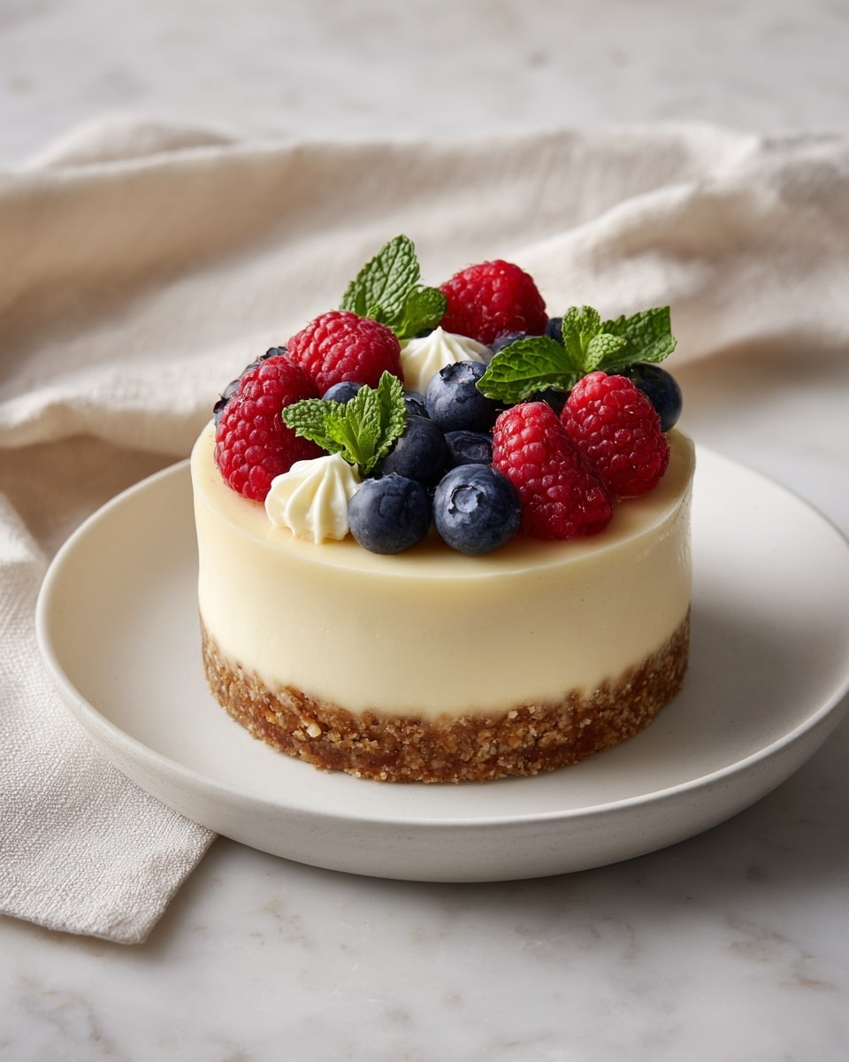 The Best Easy Cheesecake Recipe - Recipe Image
