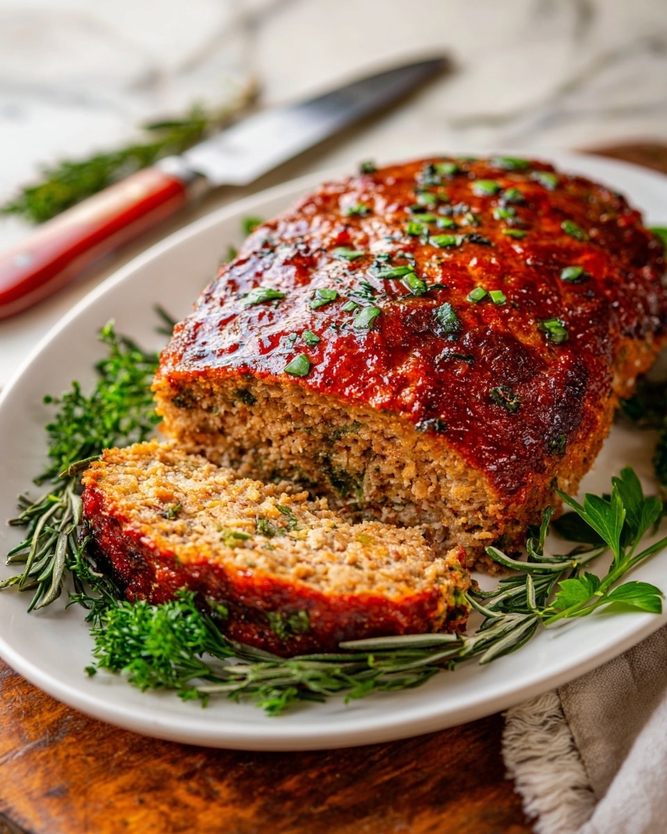 Turkey Stuffing Meatloaf Recipe - Recipe Image