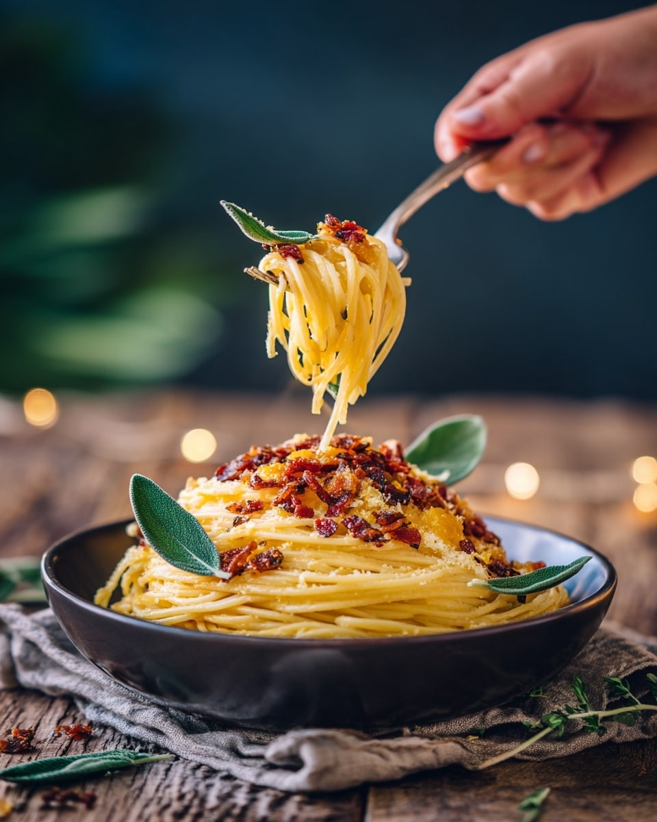 Roasted Butternut Squash and Sage Pasta Recipe - Recipe Image
